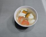かぼちゃと豆腐の中華スープ作り方4写真