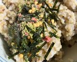 簡単明太子　お茶漬け作り方2写真