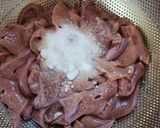 豚レバーの塩茹で作り方1写真