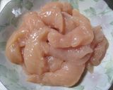 鶏ささみ照り焼き～柚子胡椒風味✿大葉のせ作り方3写真