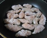 鶏ささみ照り焼き～柚子胡椒風味✿大葉のせ作り方7写真