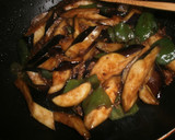 なすとピーマンの味噌炒め作り方4写真