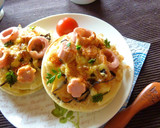 筍と魚ニソの和カレー風味のトースト作り方8写真