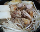 香ばしく焼いた鶏のすき焼き作り方3写真