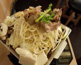 香ばしく焼いた鶏のすき焼き作り方4写真