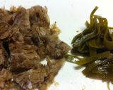出し殻でご飯のお供♪作り方1写真