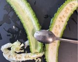 【茹でない!超時短!】ゴーヤのおひたし作り方1写真