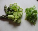 春のチャーハン☆白ごま風味作り方1写真