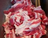 ねぎ豚塩つけ麺作り方1写真