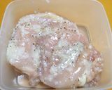 塩麹ペッパーチキン☆マヨソース（ルクエ）作り方2写真