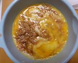 山芋とツナのふわふわ卵レンジ蒸し作り方1写真