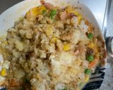 レンジ簡単中華風ペスカトーレ味炒飯弁当作り方11写真