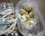 百合の根とブナシメジの甘辛煮作り方1写真