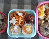 キャラ弁～春バージョン～作り方3写真
