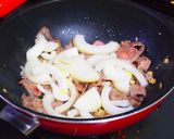 キムチめんつゆ味のトマトポーク豆腐作り方2写真