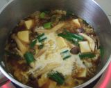 お豆腐とネギのマイルドカレーパスタ♫作り方4写真
