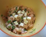 ピリ旨!キムチ~ズの焼きおにぎり☆作り方2写真
