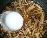 ハンバーグソース きのこあん作り方5写真