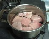 韓国料理☆チャンジョリム(牛肉の醤油煮)作り方3写真