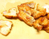 鶏からマヨ丼☆残った唐揚げリメイクにも♬作り方2写真