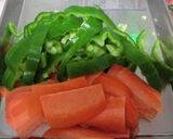 簡単♪野菜の肉味噌炒め作り方1写真