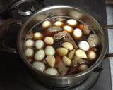 韓国料理☆チャンジョリム(牛肉の醤油煮)作り方7写真