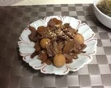 韓国料理☆チャンジョリム(牛肉の醤油煮)作り方9写真