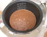 材料２つ☆炊飯器でしっとりチョコケーキ♪作り方9写真