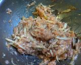 鶏ごぼうのお味噌汁作り方3写真