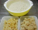 塩麹☆ふっくら美味しいたけのこご飯♪作り方1写真