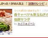 春キャベツ&新玉ねぎの✿塩麹サラダ作り方6写真
