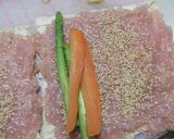 ごまごましたチキンロールお揚げさん巻き作り方4写真