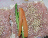 ごまごましたチキンロールお揚げさん巻き作り方4写真