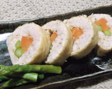 ごまごましたチキンロールお揚げさん巻き作り方6写真