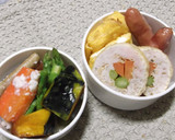 ごまごましたチキンロールお揚げさん巻き作り方7写真