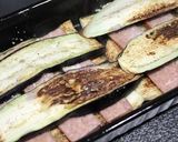 茄子とソーセージのミルフィーユ。作り方6写真