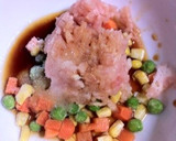 超簡単..丼で.9分..じゃがいもそぼろ作り方2写真