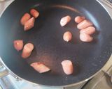 ズッキーニとソーセージのカレー炒め作り方5写真
