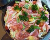 香味野菜のヘルシー冷しゃぶサラダ作り方2写真