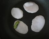 苺さくら餅＊抹茶餡作り方5写真