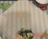 えびとほうれん草のクリーム春巻き作り方4写真