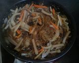 お家でkorea☆野菜のチャプチェ作り方10写真