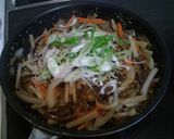 お家でkorea☆野菜のチャプチェ作り方11写真
