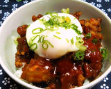 鶏からマヨ丼☆残った唐揚げリメイクにも♬作り方7写真