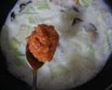 白菜と鶏団子の中華風クリーム煮作り方7写真