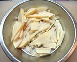 たけのこの味噌バター炒め作り方1写真