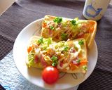 キャベツ×ベーコンのスイチリマヨトースト作り方5写真