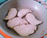 *しっとりささみの明太子&チーズ焼き*作り方5写真