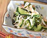 きゅうりと生わかめの酢の物【作り置き】作り方4写真