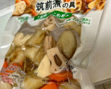 厚揚げとカット野菜（筑前煮）で根菜の煮物作り方1写真